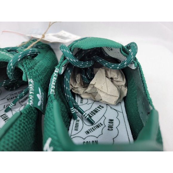 Adidas Pharrell Superstar Primeknit Dark Green Shoes Youth 4Y Womens 5.5 S42928 - Picture 5 of 11